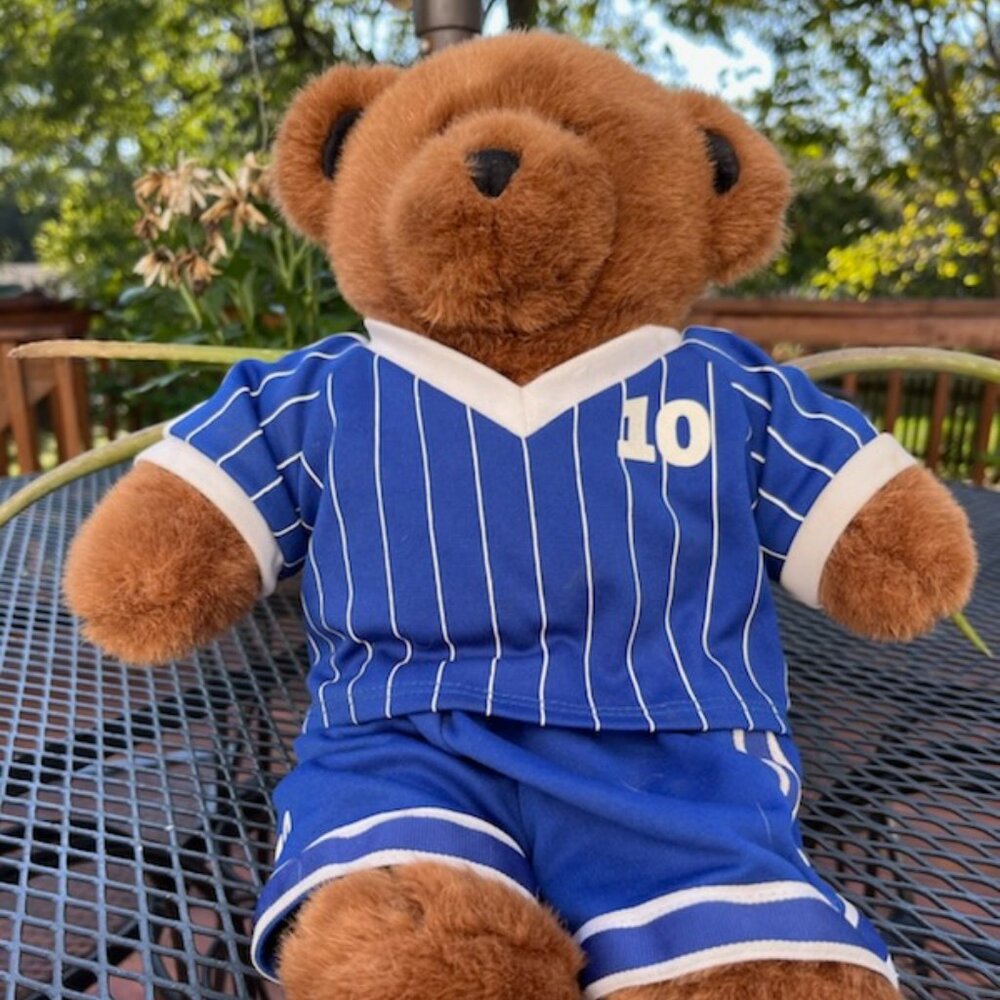 Build-A-Bear Stuffed Soccer Player